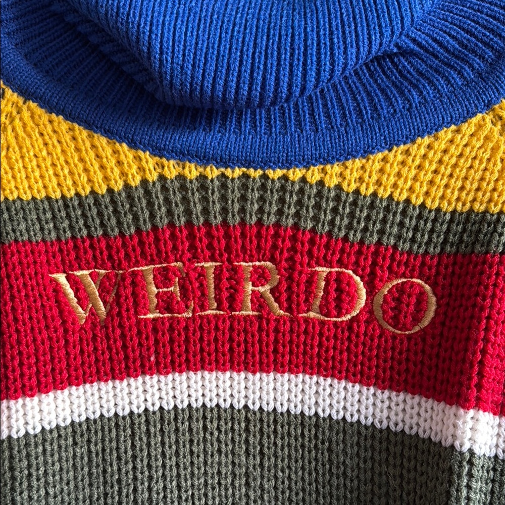 Colorful Striped Sweater - Picture 3 of 4